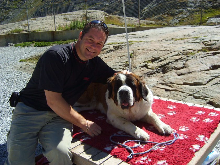 VISIT THE ST BERNARD DOGS AT THEIR KENNELS