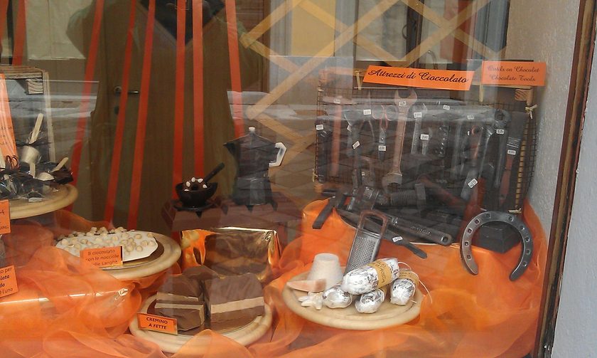 the chocolate shop Aosta