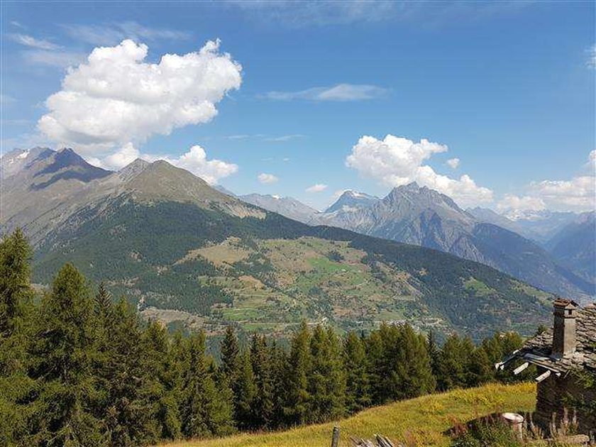 Looking across from Alpe Chaligne